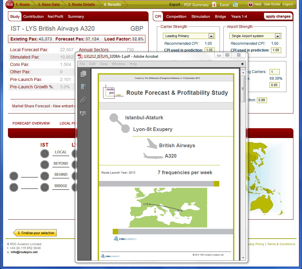 rdcAviations Forecasting Website