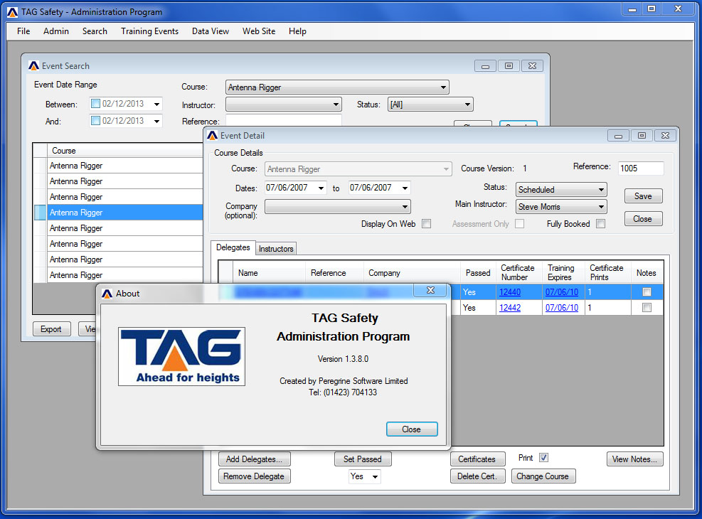 Database Development Example